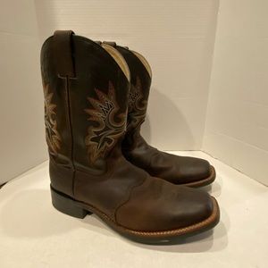 DOUBLE H SQUARE TOE SADDLEVAMP ROPERS